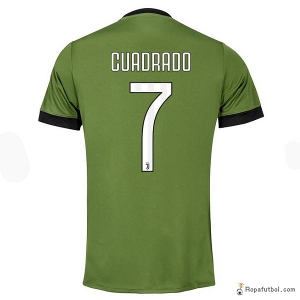 Camiseta Juventus Replica Tercera Ropa Cuadrado 2017/18